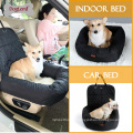 Nova Funcional Pet Booster Cama Deluxe Dog Pet Tampa de Assento Do Carro Bed &amp; Lounge